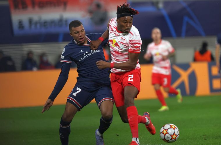 PSG no pudo con el Leipzig. Foto: EFE
