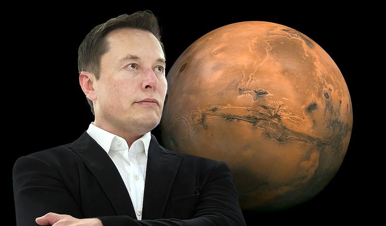 Musk apunta a Marte. Foto: FBusiness.