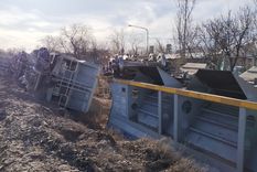 El tren sobre las vías Foto: Gentileza