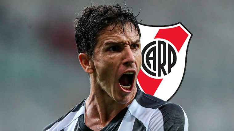 River demandó al Atlético Mineiro por el pase de Nacho Fernández.
