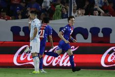 La burla de Tigre a Racing luego del 1-0 en Victoria. Foto: Fotobaires La burla de Tigre a Racing luego del 1-0 en Victoria. Foto: Fotobaires