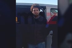 Gimenes Guiffrey el día que cayó en Mar del Plata. Ahora, luego de casi un año en la cárcel, accedió a la detención domiciliaria.  