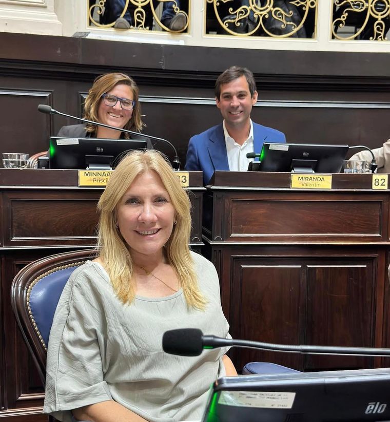 Los diputados bonaerenses del bloque UCR- Unión Cívica Radical Alejandra Lordén, Valentín Miranda y Priscila Minnaard Los diputados bonaerenses del bloque UCR- Unión Cívica Radical Alejandra Lordén, Valentín Miranda y Priscila Minnaard
