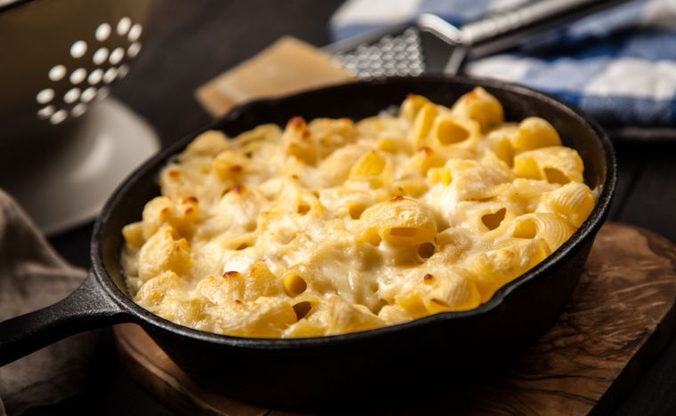 Macarrones con queso Una receta simple y deliciosa para hacer en minutos. Foto: Shutterstock