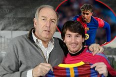 Carles Rexach, descubridor de Messi en Barcelona, habló sobre la comparación con Yamal. Foto: Archivo y FC Barcelona
