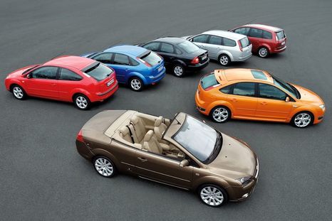 Galería: estos son los Ford Focus que no tuvimos