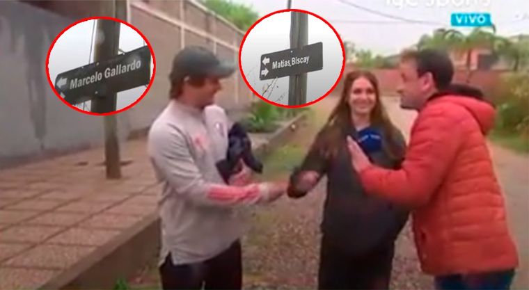 Las calles Gallardo y Biscay en La Rioja: increíble.