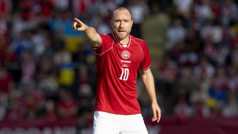 Christian Eriksen sufrió una descompensación en pleno amistoso entre Dinamarca y Ucrania.&nbsp;