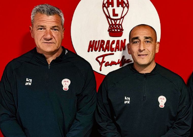 Alejandro De la Riba y Osvaldo Gullace, la nueva dupla técnica de Huracán Las Heras. Alejandro De la Riba y Osvaldo Gullace, la nueva dupla técnica de Huracán Las Heras. 