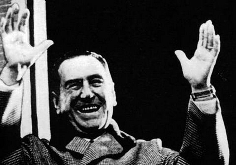 Juan Domingo Perón, murió el 1 de julio de 1974. Foto: NA /Archivo