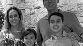 El funcionario Thales Machado junto a su familia. El funcionario Thales Machado junto a su familia.