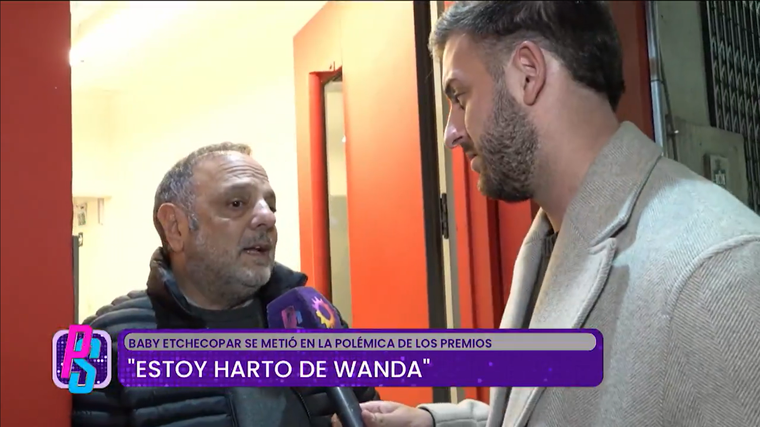Baby Etchecopar fulminó a Wanda Nara. Baby Etchecopar fulminó a Wanda Nara. 