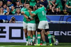 El seleccionado irlandés ganó y sigue invicto en la Copa del Mundo. Foto: @IrishRugby El seleccionado irlandés ganó y sigue invicto en la Copa del Mundo. Foto: @IrishRugby