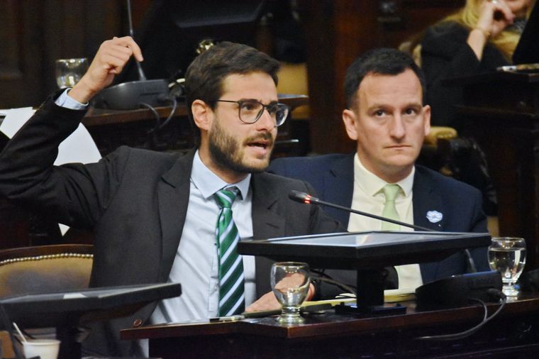 El diputado provincial Emanuel Fugazzotto. Foto: Prensa Legislatura de Mendoza