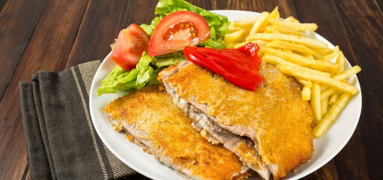 Cachopo asturiano Una receta simple y deliciosa para hacer en pocos pasos. Foto: Shutterstock
