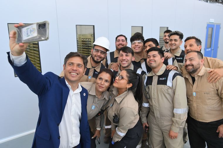 Axel Kicillof intenta dejar atrás el escandaloso caso de su ex jefe de Gabinete, Martín Insaurralde Foto: Noticias Argentinas