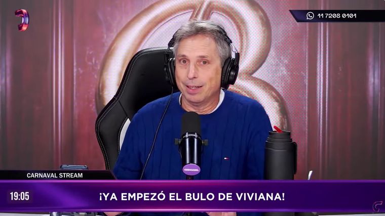 Damián Rojo reemplazó a la rubia. Damián Rojo reemplazó a la rubia.