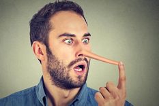 Existen palabras que los mentirosos las usan constantemente Foto: Shutterstock