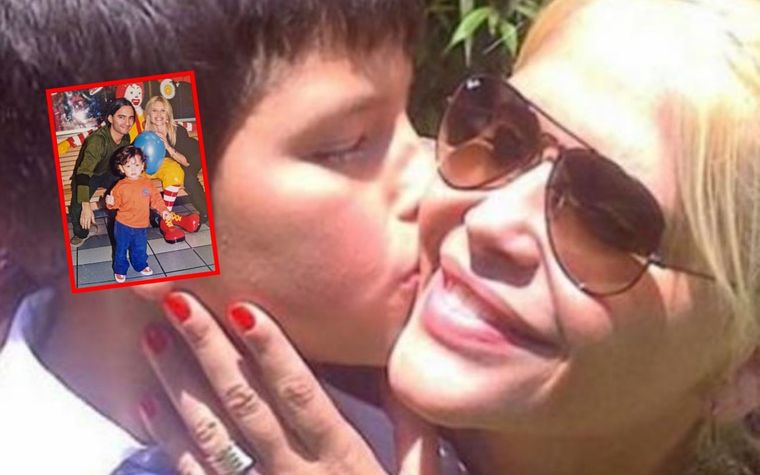 Madre e hijo El hijo de Nazarena y Agostini siguió los pasos del padre.