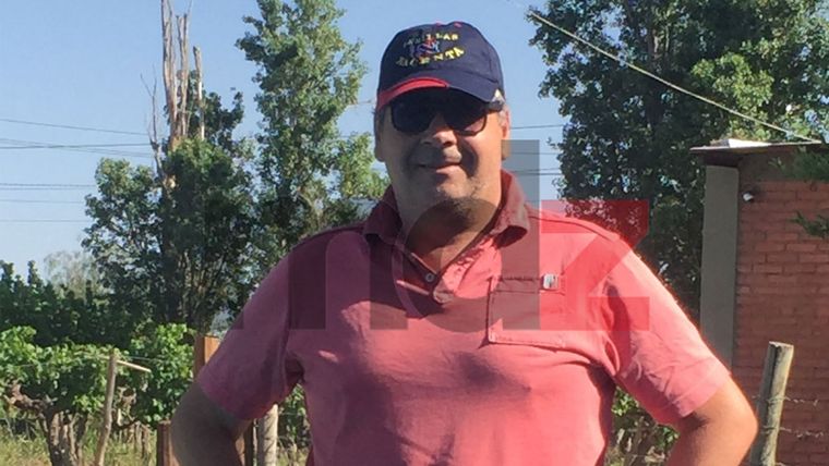 Sergió Nacenta, la victima del asesinato en Las Heras. Sergió Nacenta, la victima del asesinato en Las Heras.