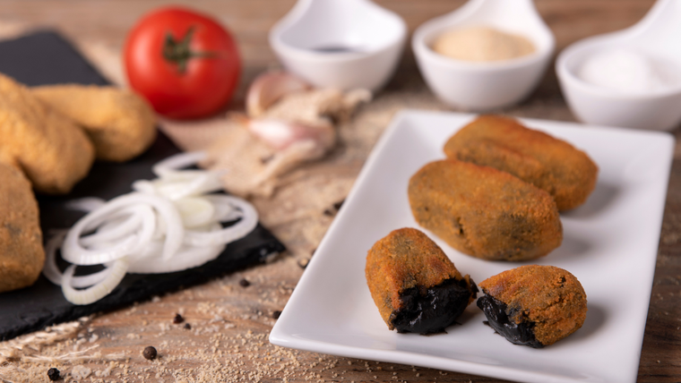 Croquetas de tinta de calamar: receta gourmet fácil Croquetas de tinta de calamar: receta gourmet fácil