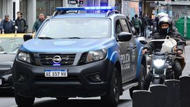 La Policía de la Ciudad se hizo presente en la marcha. Foto: MDZ La Policía de la Ciudad se hizo presente en la marcha. Foto: MDZ