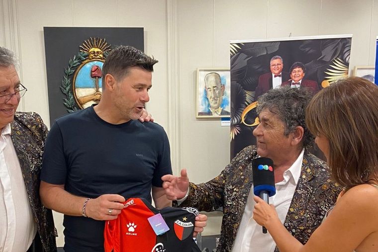 Pochettino estuvo con Los Palmeras y dejó una frase a modo de casi sincericidio sobre su futuro en el PSG.