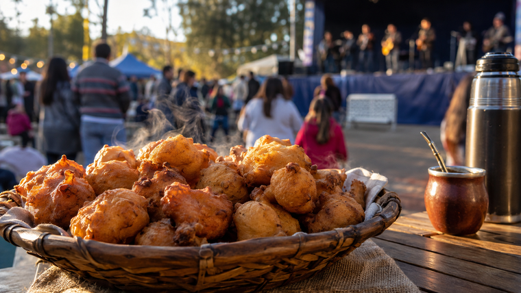 Los buñuelos volverán a ocupar el centro de la celebración durante dos jornadas en la localidad bonaerense de Navarro.