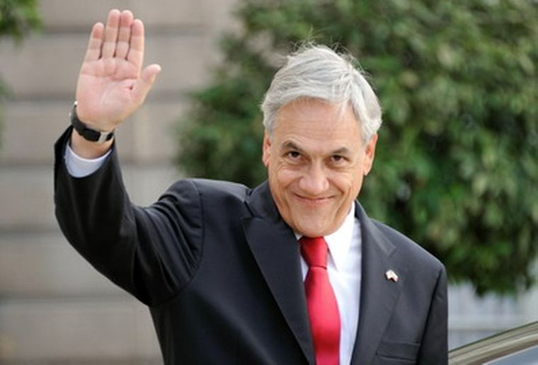 El presidente chileno ante un momento especial. Foto: AFP