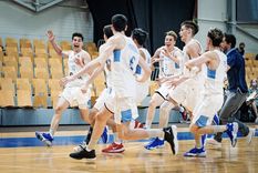 con un triple impresionante, argentina se clasifico a los cuartos de final