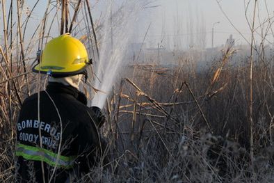 MDZol | Intensa actividad de los bomberos. Foto: Flor Kaiser/MDZ