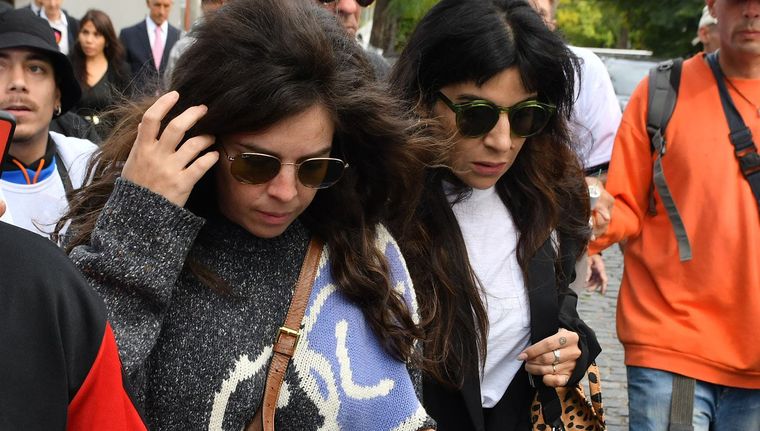 Dalma y Giannina Maradona declararían este jueves en el juicio oral. Foto: NA