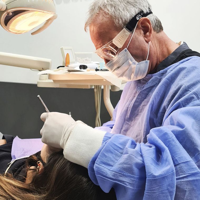 El odontólogo Víctor Hugo Venturín&nbsp;