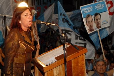 MDZol | El pasado junto a Cobos le jugó en contra a Marita Perceval. Foto: Nacho Gaffuri / MDZ