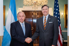 El Canciller, Gerardo Werthein, en Estados Unidos. El Canciller, Gerardo Werthein, en Estados Unidos.