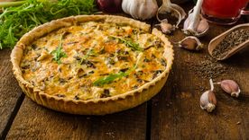 Tarta de pollo para resolver tus comidas. Tarta de pollo para resolver tus comidas.