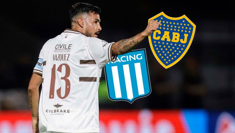 Nacho Vázquez estuvo a un paso de jugar en racing y ahora lo quiere Boca.