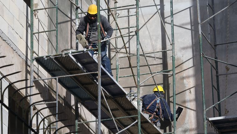 La constrrucción en el Gran Buenos Aires mostró nuevamente un incremento. Foto: ALF PONCE MERCADO / MDZ
