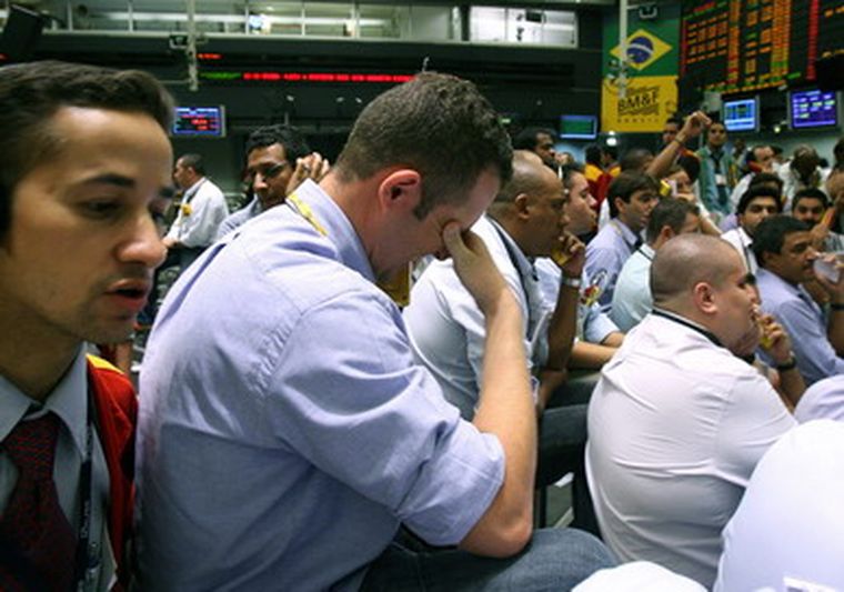 Nueva caída de la bolsa, estira la racha negativa Foto: EFE