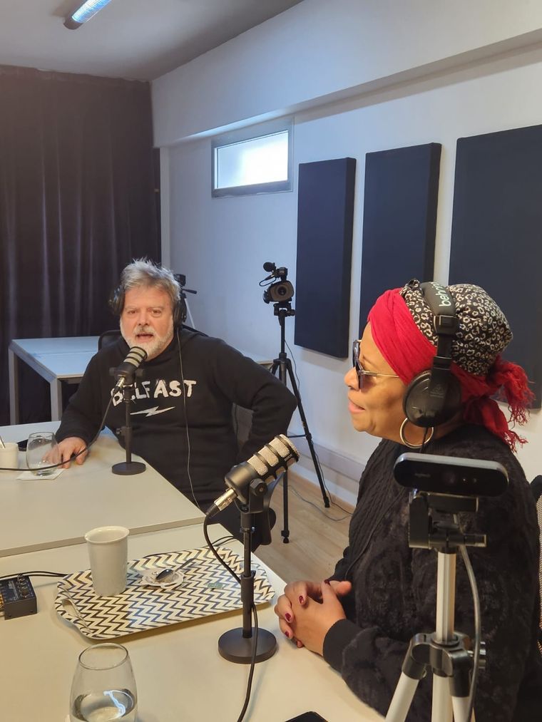 Juanchi Baleirón y Débora Dixon Foto: MDZ