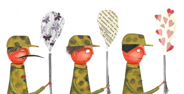 Foto: Guerra. Ilustración de Miguel Tanco.