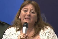 La pareja del gendarme se se mostró conmocionada Foto: Captura de pantalla