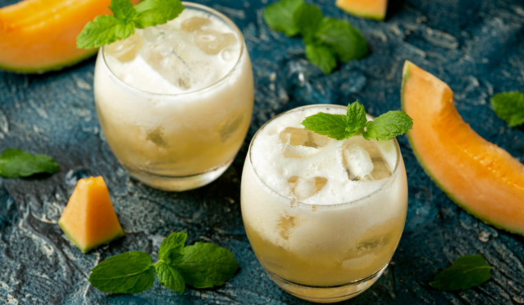 Una auténtica delicia de verano, batido de melón