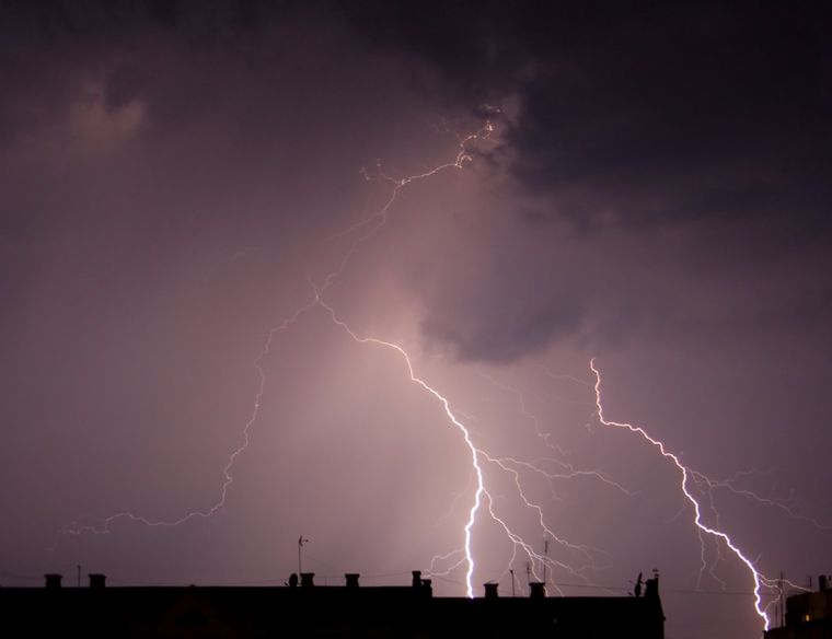 Se esperan tormentas en el norte y el sur del país Foto: shutterstock