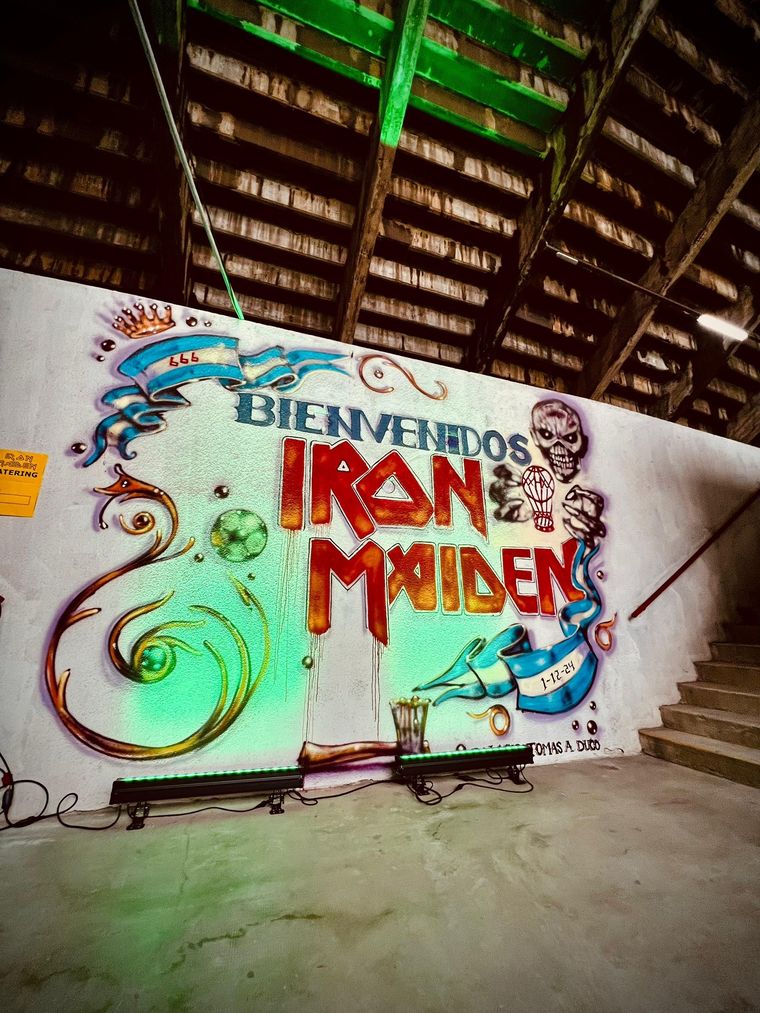 Iron Maiden, Argentina y un dato que ¿predice el campeón? Foto: @IronMaiden
