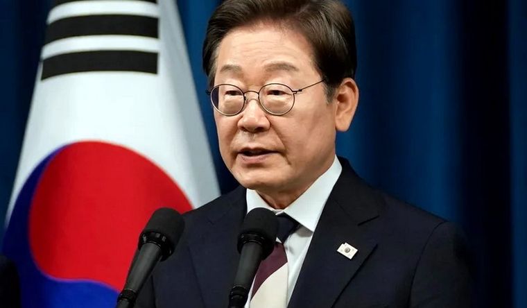 Lee Jae Myung, presidente de Corea del Sur, dice querer la paz con Corea del Norte. Foto Efe