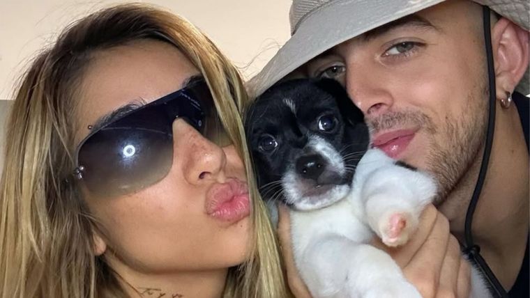 María Becerra y la familia que formó con J Rei. Foto: Instagram: @mariabecerra