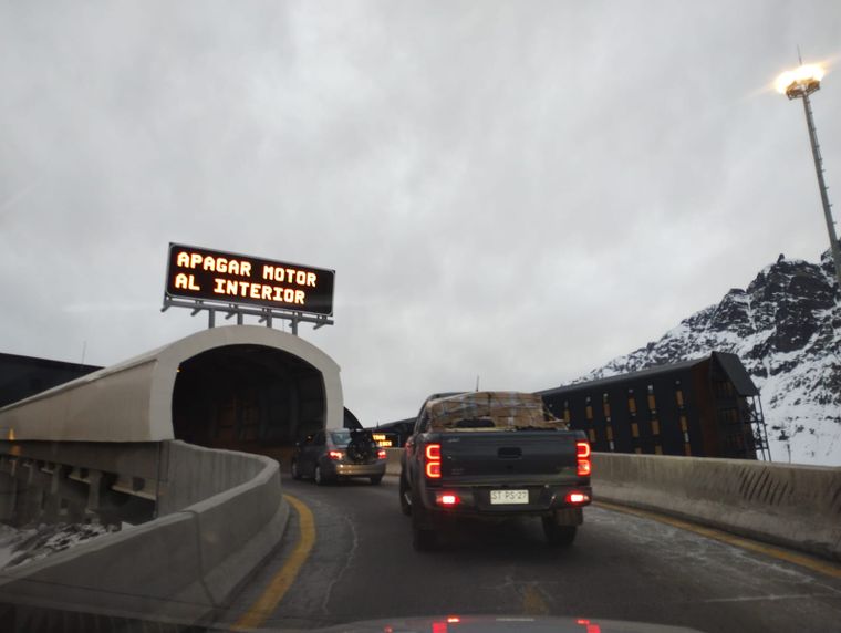 El cruce hacia y desde Chile no estará habilitado durante el fin de semana Foto: Osvaldo Valle
