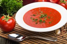 Esta sopa de tomates es ideal para los días de intenso frío Foto: Shutterstock