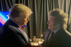 Milei junto a Trump: el Presidente argentino aseguró que buscará un tratado de libre comercio con los Estados Unidos Foto: Noticias Argentinas